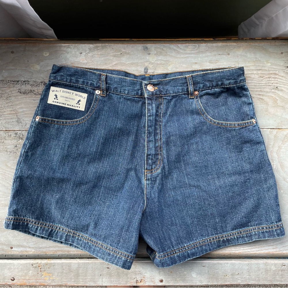 NWT Walt Disney World Mickey Mouse denim shorts | size 14